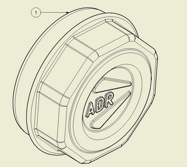 Porvédő sapka 9RT13OL 2013/3018 ADR